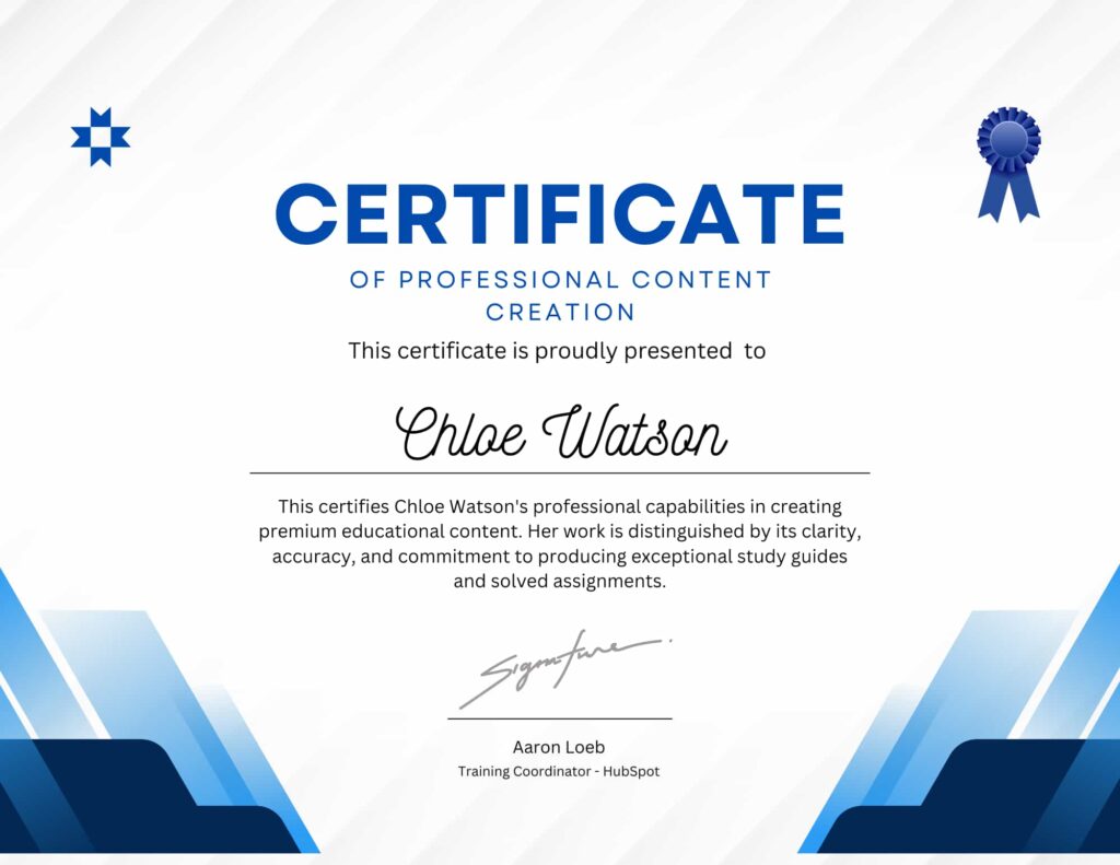 certificate of professional content creation